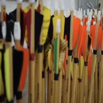 Making bows and arrows